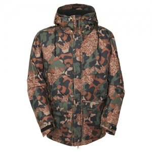 [686] 1516 PARKLAN FIELD INSULATED JACKET ARMY