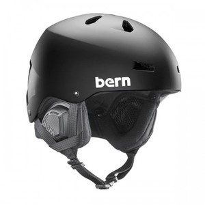 번 헬멧1617 BERN MACONBLACK/BLACK PREMIUM LINER