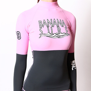 [바나나서프 여성 래쉬가드]BANANA SURFW BREAK RASHGUARDPINK/DARK GRAY